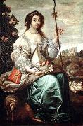 Claude Deruet Portrait of Julie d'Angennes, duchesse de Montausier painting